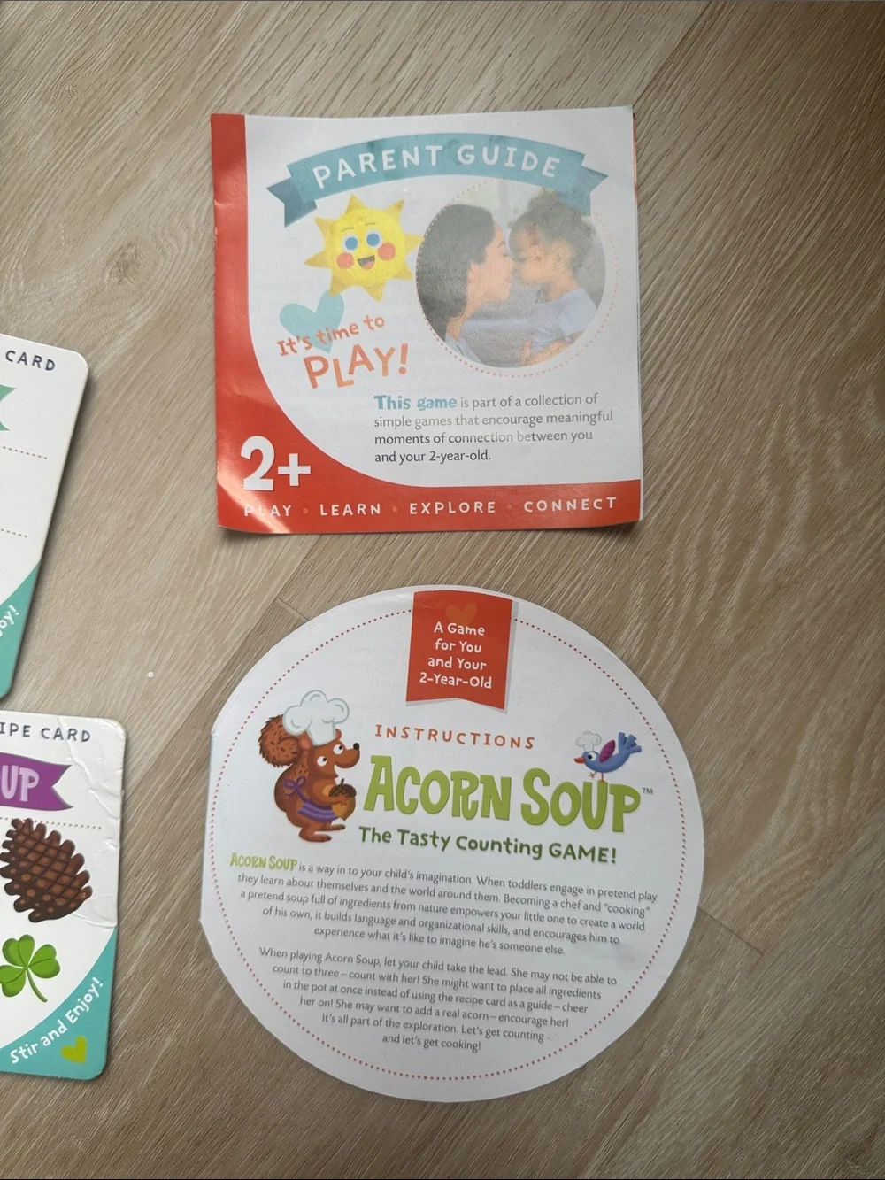 Acorn Soup Counting Game